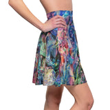 Rainbow Swirl Skater Skirt