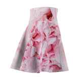 Pink Carnation Skater Skirt