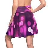 Fuchsia Spot Light Skater Skirt