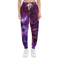 Purple Jewel Athletic Joggers