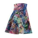 Rainbow Swirl Skater Skirt