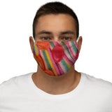 Taffy Candy Snug-Fit Polyester Face Mask