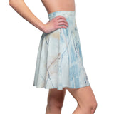 Blue Granite Skater Skirt