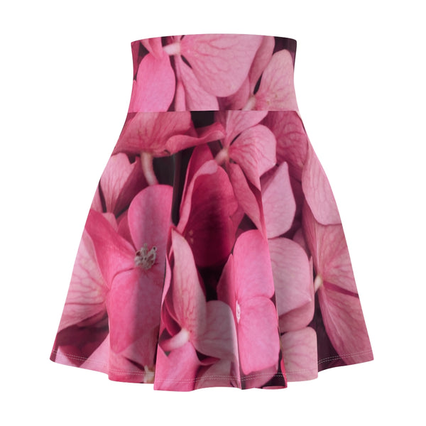 Pink H Floral Skater Skirt
