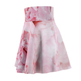 Pink Carnation Skater Skirt