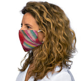 Taffy Candy Snug-Fit Polyester Face Mask