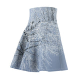 Frosted Branches Skater Skirt