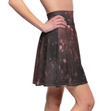 Maroon Mist Skater Skirt
