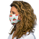 Cherry Snug-Fit Polyester Face Mask