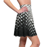 Black & White Comb Skater Skirt