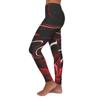 Ruby Paint Spandex Leggings