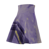 Purple & Gold Skater Skirt