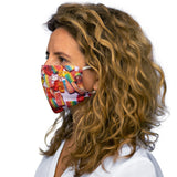 Gummies Snug-Fit Polyester Face Mask