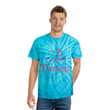 Coral Logo Tie-Dye Tee, Cyclone