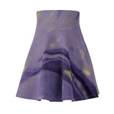 Purple & Gold Skater Skirt