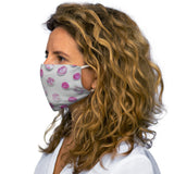 Peppermint Snug-Fit Polyester Face Mask