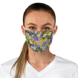 Floral Field Fabric Face Mask