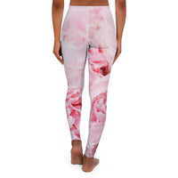 Pink Carnation Spandex Leggings