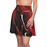 Ruby Paint Skater Skirt