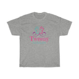 Maroon Logo Heavy Cotton Tee