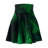 Royal Leaf Skater Skirt