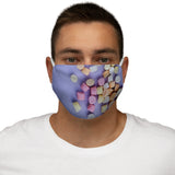 Marshmallow Snug-Fit Polyester Face Mask