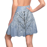 Frosted Branches Skater Skirt
