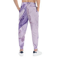 Purple Oil Athletic Joggers