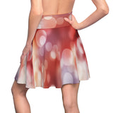Red Lights Skater Skirt