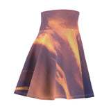 Purple Horizon Skater Skirt
