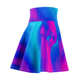 Electric Ink Skater Skirt