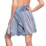 Lavender & Blue Oil Skater Skirt