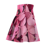 Pink H Floral Skater Skirt