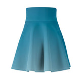 Teal Fade Skater Skirt