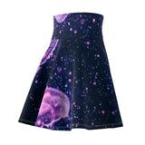 Purple Jellyfish Skater Skirt