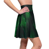 Royal Leaf Skater Skirt