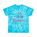 Turquoise Logo Tie-Dye Tee, Cyclone