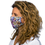 Marshmallow Snug-Fit Polyester Face Mask