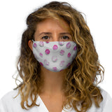 Peppermint Snug-Fit Polyester Face Mask