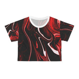 Ruby Paint Crop Tee