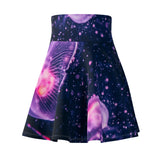 Purple Jellyfish Skater Skirt