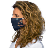 Navy Lollipop Snug-Fit Polyester Face Mask