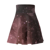 Maroon Mist Skater Skirt