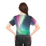 Aurora Lights Crop Tee