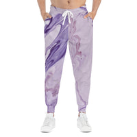 Purple Oil Athletic Joggers