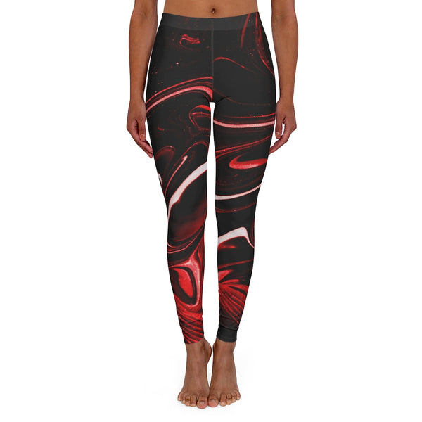 Ruby Paint Spandex Leggings