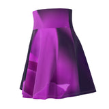 Purple Peddles Skater Skirt