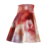 Red Lights Skater Skirt