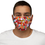 Gummies Snug-Fit Polyester Face Mask