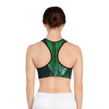 Royal Leaf Sports Bra